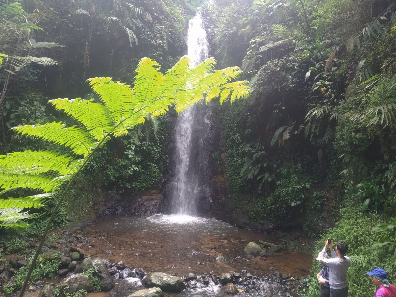 Curug Mandala Eksotis Ditengah Perkebunan Teh